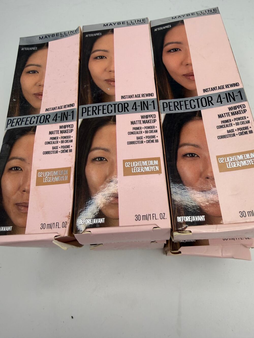 Maybelline Instant Age Rewind Perfector 4-in-1 02 Light Medium Whipped Matte